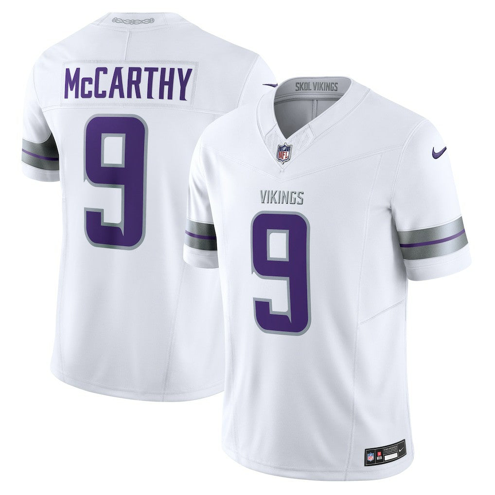 J.J. McCarthy Minnesota Vikings Vapor F.U.S.E. Limited Jersey White - Nike