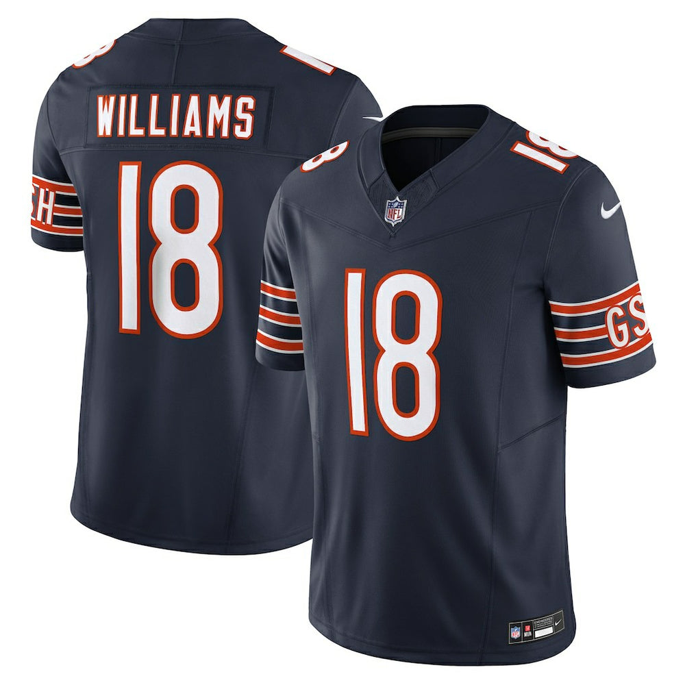 Caleb Williams Chicago Bears Vapor F.U.S.E. Limited Jersey Navy - Nike