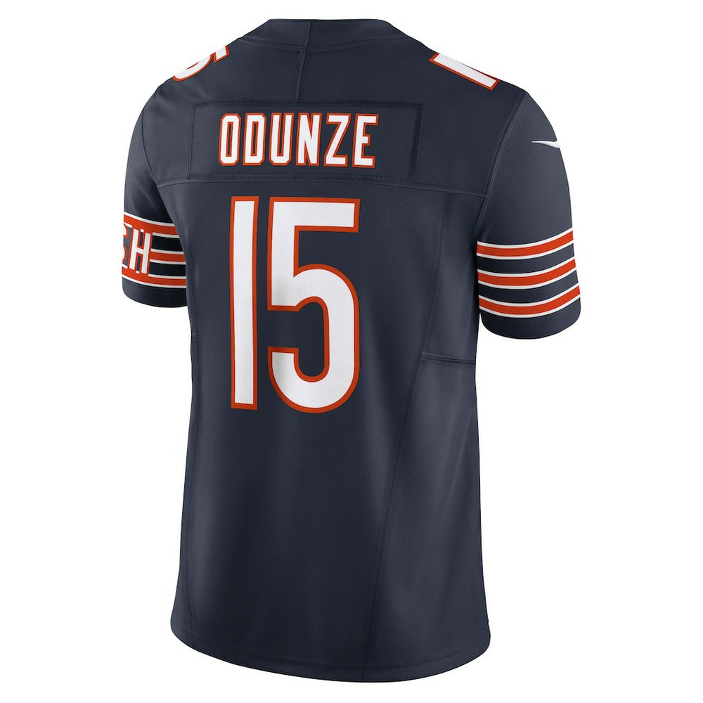 Rome Odunze Chicago Bears Vapor F.U.S.E. Limited Jersey Navy - Nike