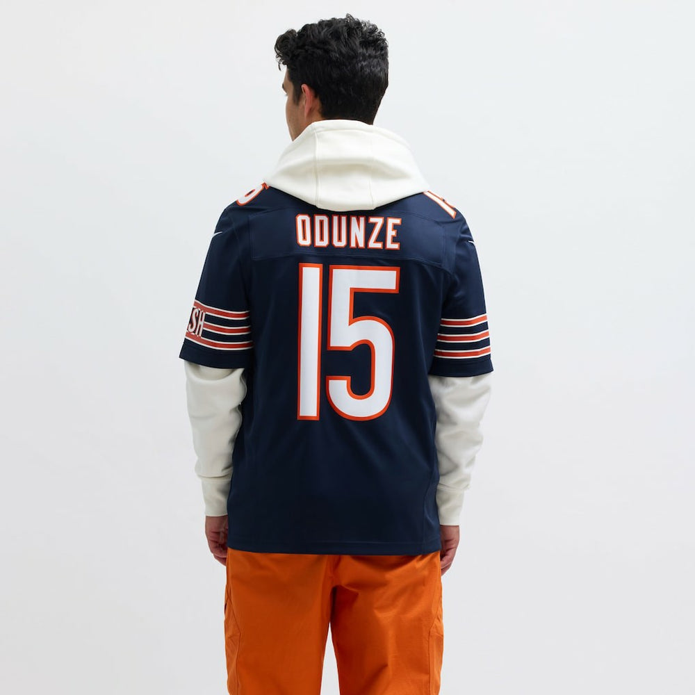 Rome Odunze Chicago Bears Vapor F.U.S.E. Limited Jersey Navy - Nike
