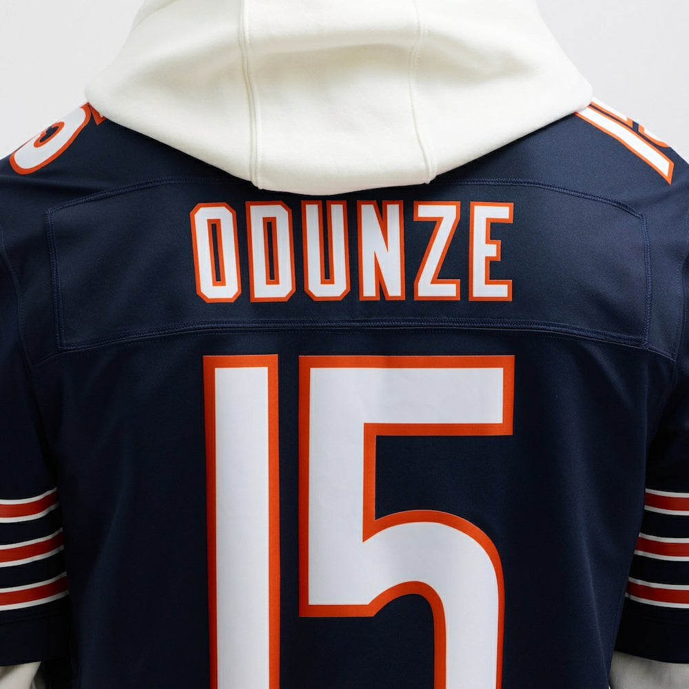 Rome Odunze Chicago Bears Vapor F.U.S.E. Limited Jersey Navy - Nike