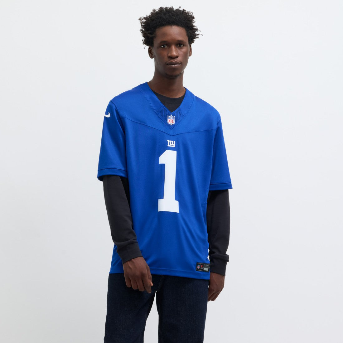 Malik Nabers New York Giants Vapor F.U.S.E. Limited Jersey Royal - Nike