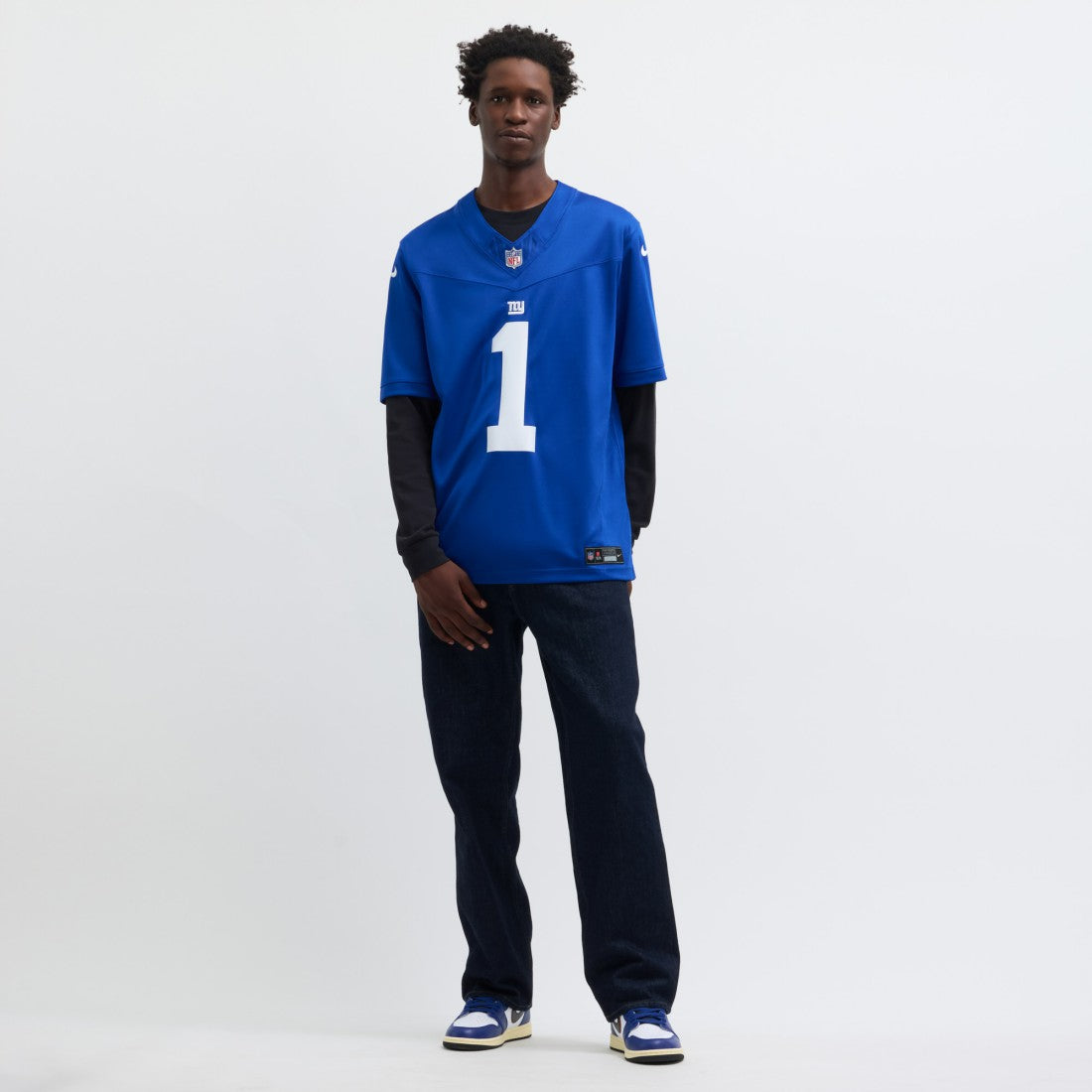 Malik Nabers New York Giants Vapor F.U.S.E. Limited Jersey Royal - Nike