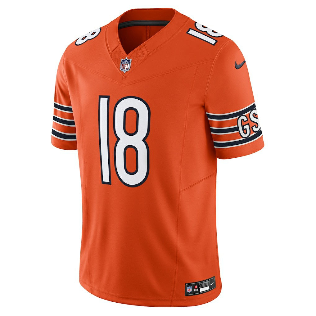 Caleb Williams Chicago Bears Vapor F.U.S.E. Limited Jersey Orange - Nike