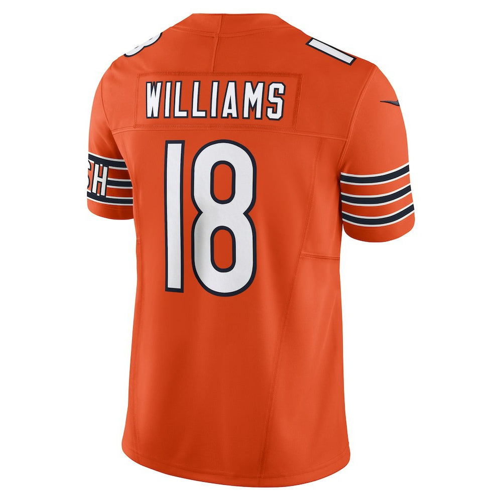 Caleb Williams Chicago Bears Vapor F.U.S.E. Limited Jersey Orange - Nike