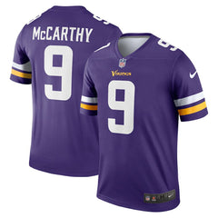 J.J. McCarthy Minnesota Vikings Legend Player Performance Top Purple - Nike