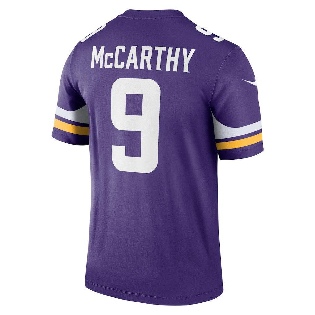 J.J. McCarthy Minnesota Vikings Legend Player Performance Top Purple - Nike