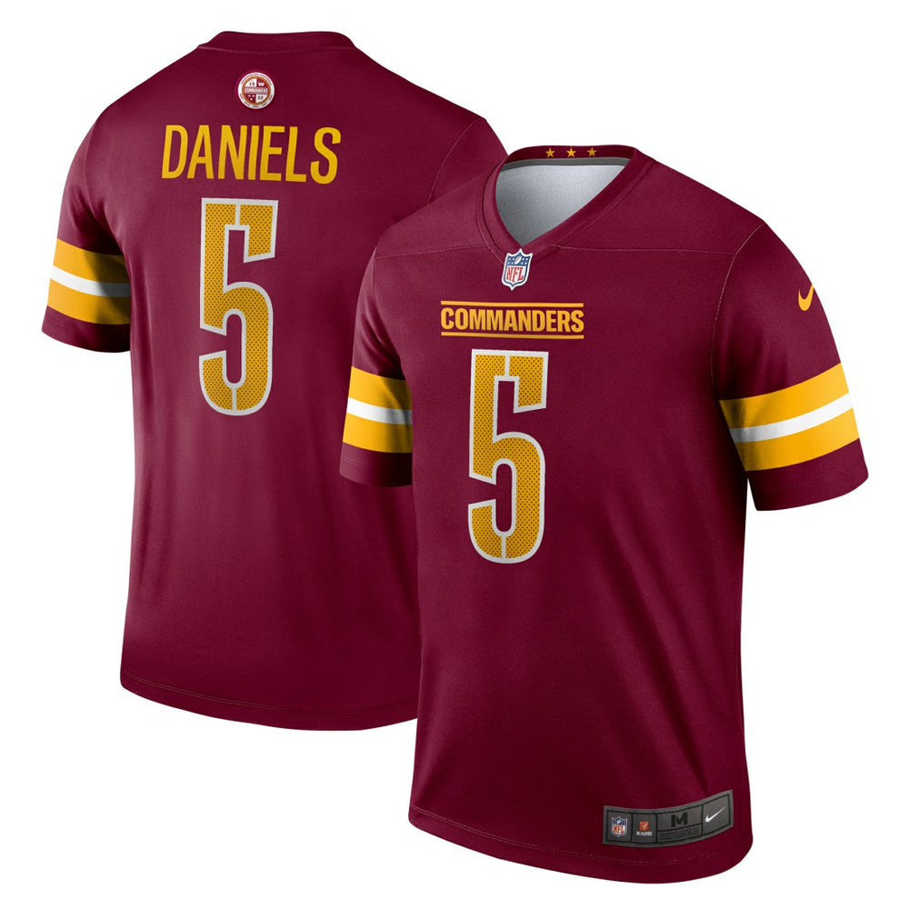 Jayden Daniels Washington Commanders Legend Player Performance Top Burgundy - Nike