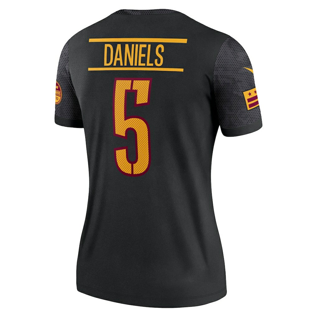 Jayden Daniels Washington Commanders Women's Legend Player Performance Top Black - Nike
