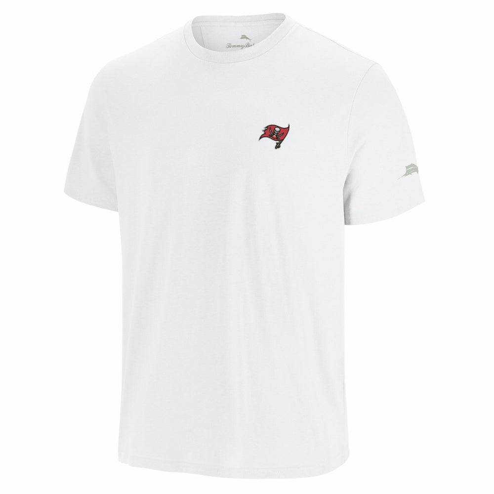 Tampa Bay Buccaneers Sport Torchdown Graphic T-Shirt White - Tommy Bahama