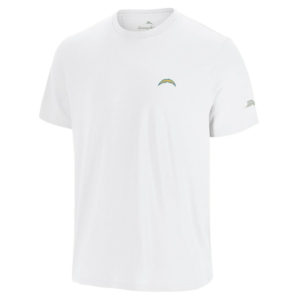 Los Angeles Chargers Sport Torchdown Graphic T-Shirt White - Tommy Bahama