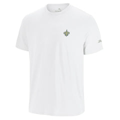 New Orleans Saints Sport Torchdown Graphic T-Shirt White - Tommy Bahama