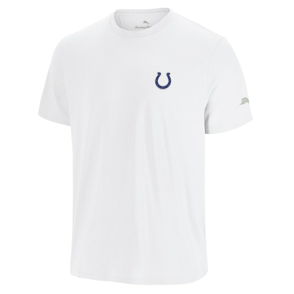 Indianapolis Colts Sport Torchdown Graphic T-Shirt White - Tommy Bahama