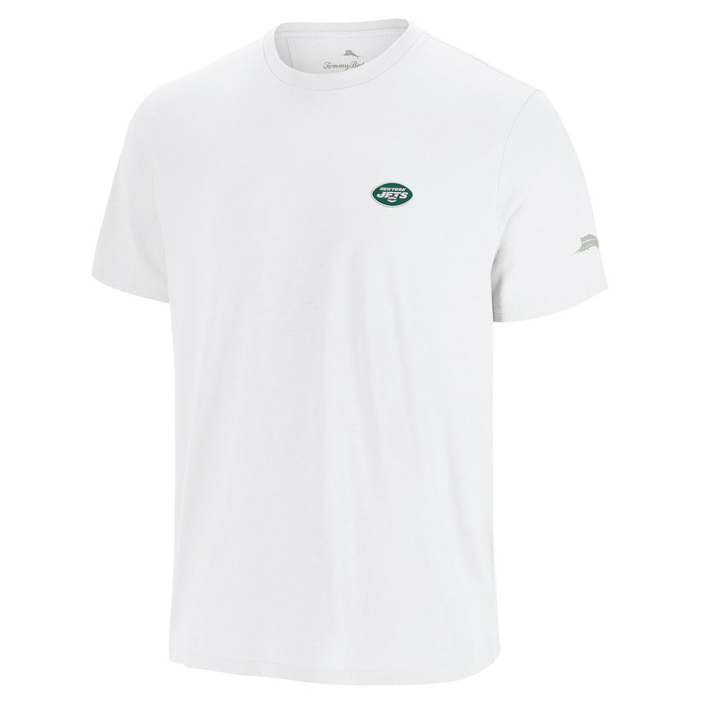 New York Jets Sport Torchdown Graphic T-Shirt White - Tommy Bahama