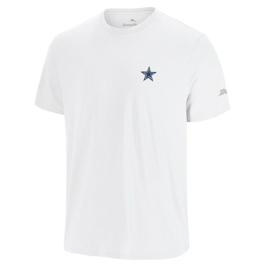 Dallas Cowboys Sport Torchdown Graphic T-Shirt White - Tommy Bahama