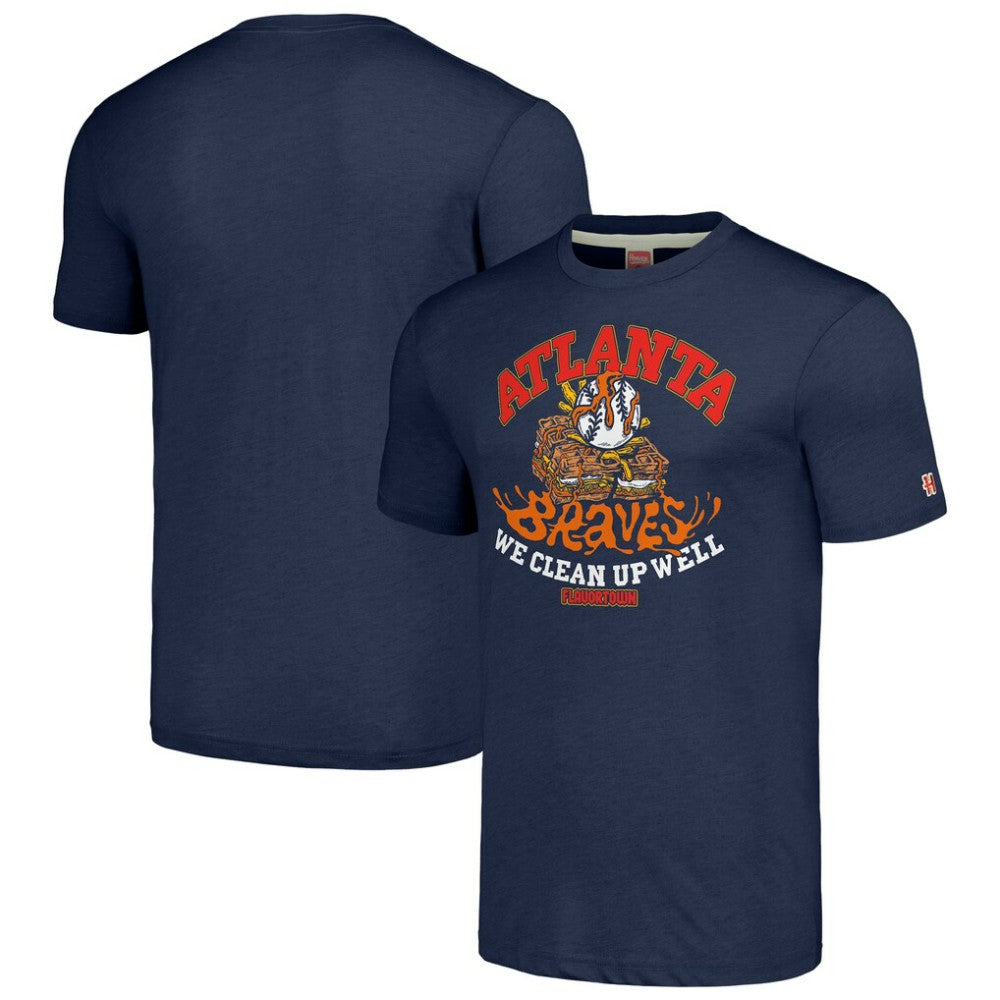 Atlanta Braves MLB x Guy Fieri’s Flavortown Unisex Tri-Blend T-Shirt Near Me