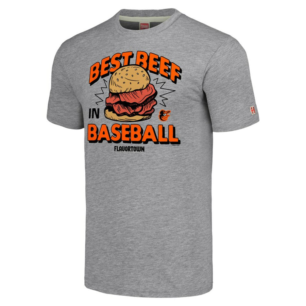 Baltimore Orioles MLB x Guy Fieri’s Flavortown Unisex Tri-Blend T-Shirt Online