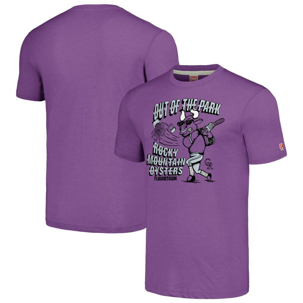 Colorado Rockies MLB x Guy Fieri’s Flavortown Unisex Tri-Blend T-Shirt Lifestyle
