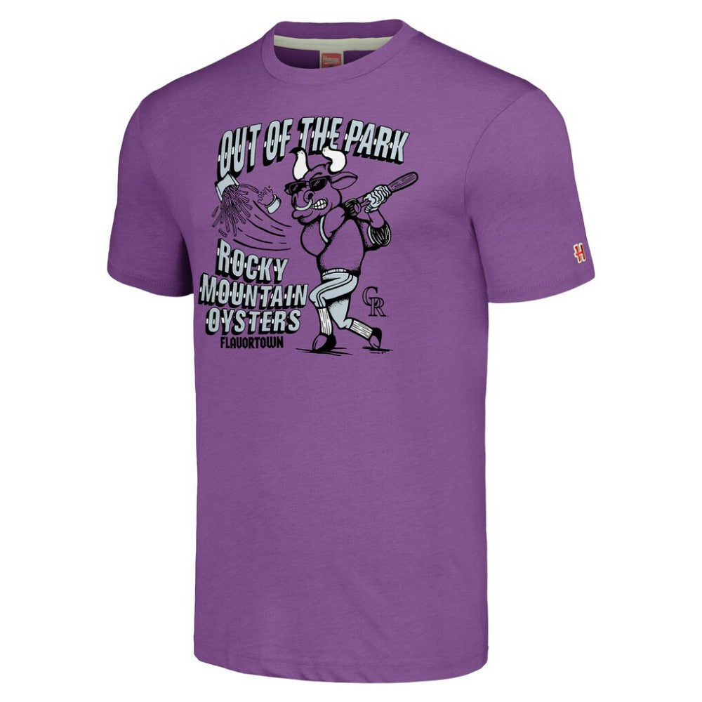 Colorado Rockies MLB x Guy Fieri’s Flavortown Unisex Tri-Blend T-Shirt Lifestyle