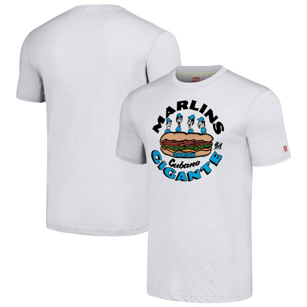 Miami Marlins MLB x Guy Fieri’s Flavortown Unisex Tri-Blend T-Shirt On Sale