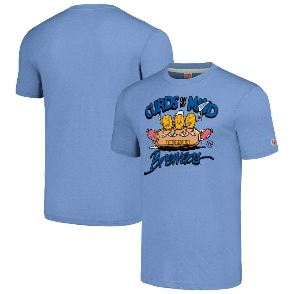 Milwaukee Brewers MLB x Guy Fieri’s Flavortown Unisex Tri-Blend T-Shirt Lifestyle