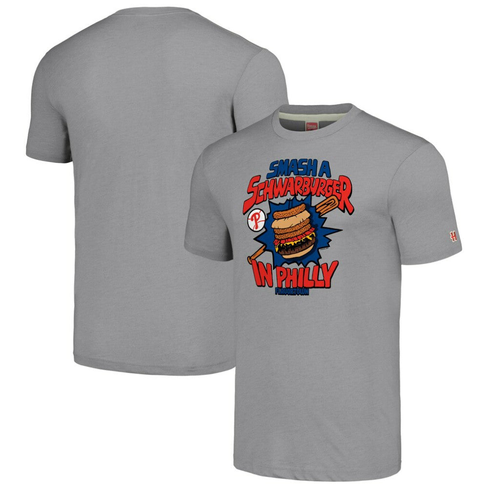 Philadelphia Phillies MLB x Guy Fieri’s Flavortown Unisex Tri-Blend T-Shirt Clearance