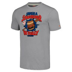 Philadelphia Phillies MLB x Guy Fieri’s Flavortown Unisex Tri-Blend T-Shirt Clearance