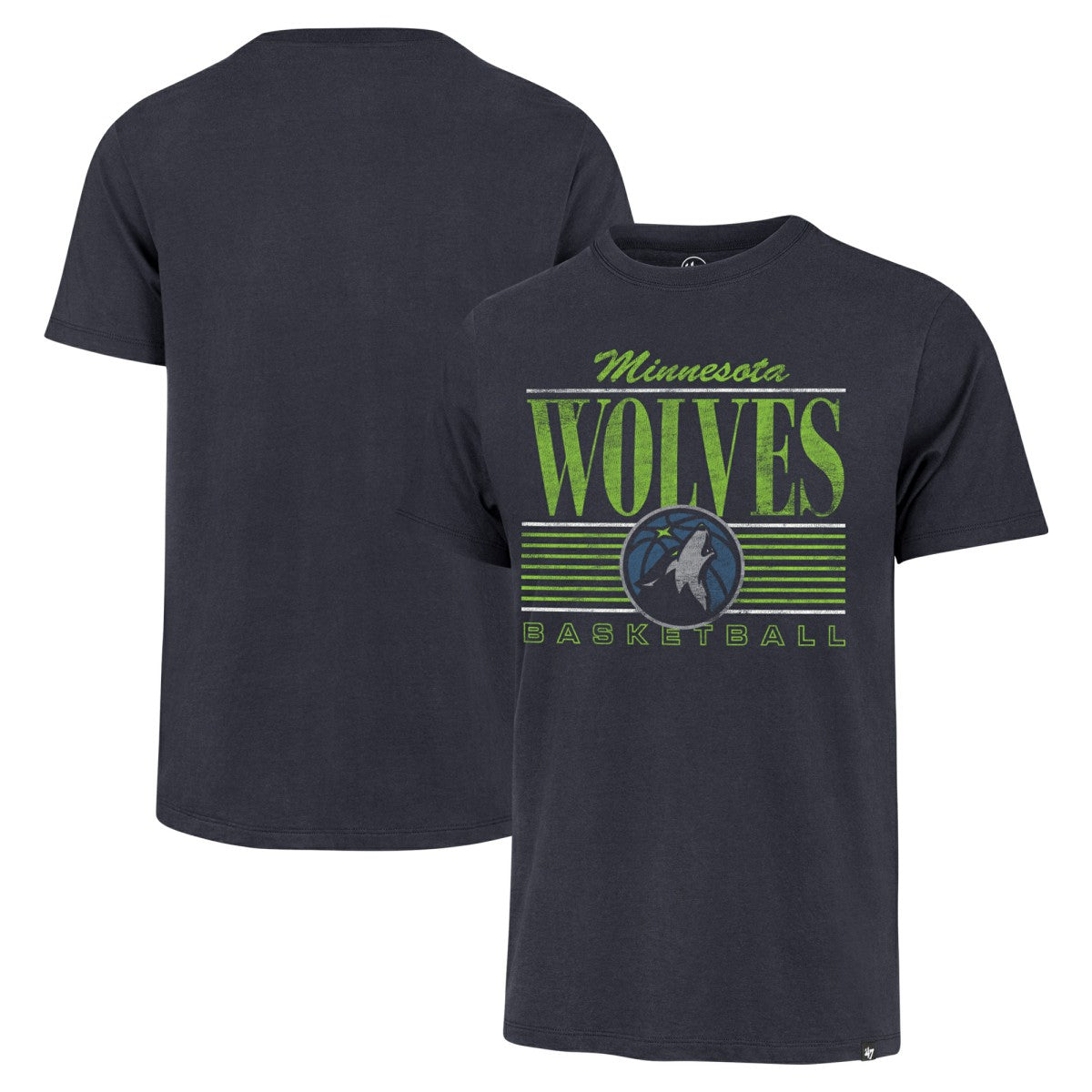 47 brand - Minnesota Timberwolves '47 Remix Franklin T-Shirt - Navy