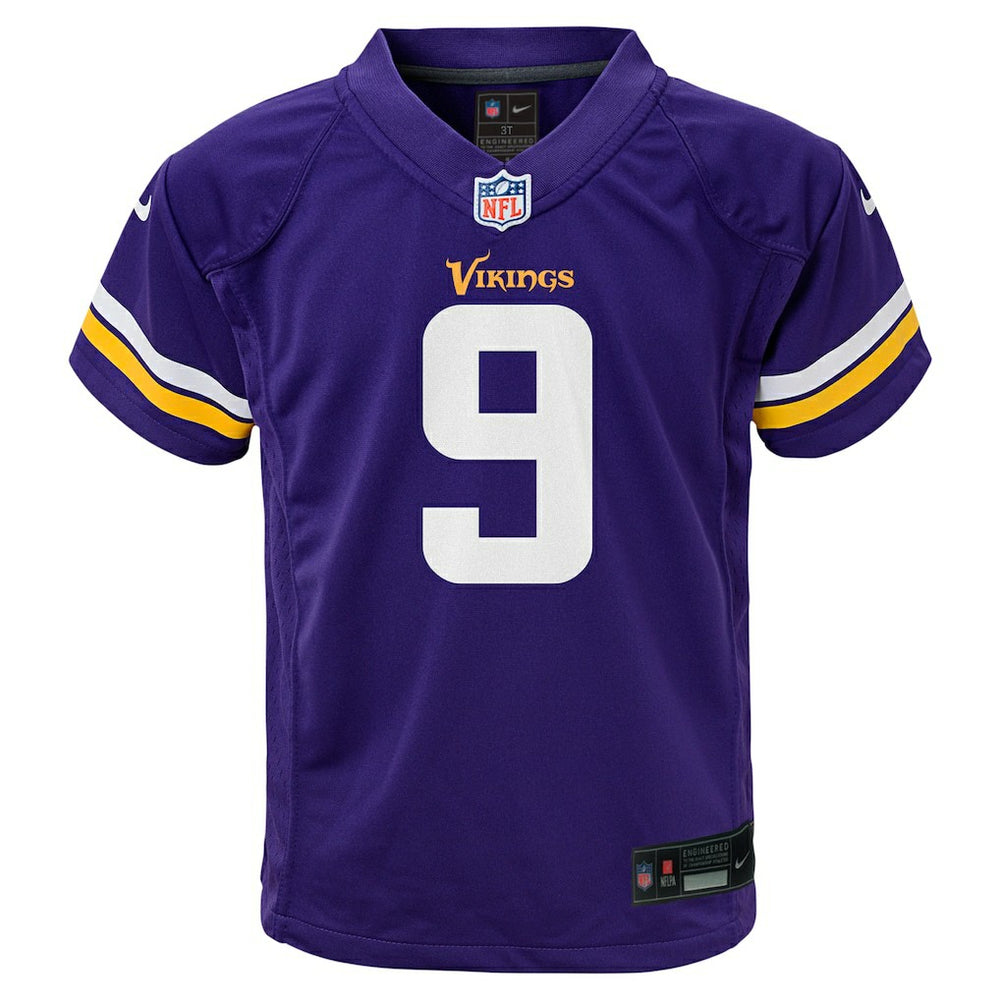 J.J. McCarthy Minnesota Vikings Preschool Player Game Jersey Purple - Nike