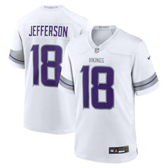 Justin Jefferson Minnesota Vikings Youth Game Jersey White - Nike