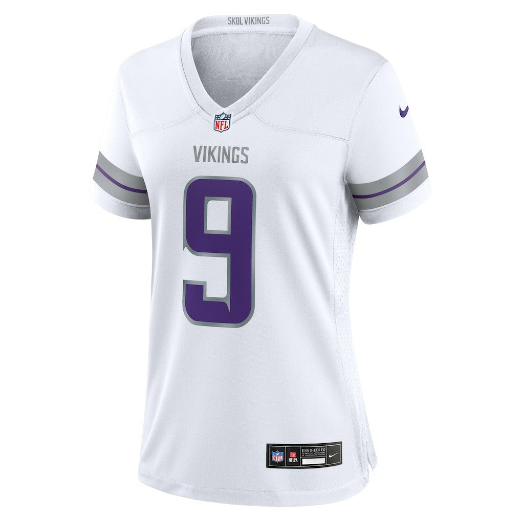 J.J. McCarthy Minnesota Vikings Women's Alternate Game Player Jersey - White | NFL Jerseys