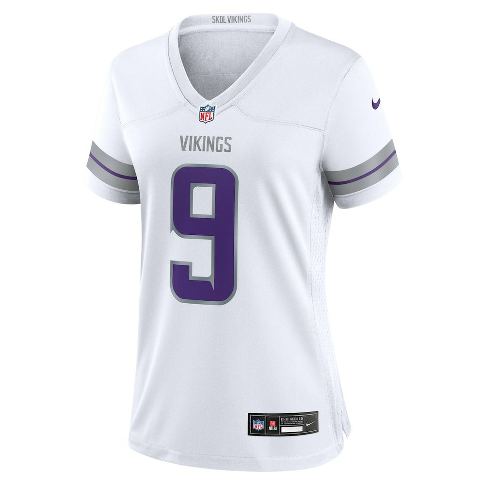 J.J. McCarthy Minnesota Vikings Women's Alternate Game Player Jersey White - Nike