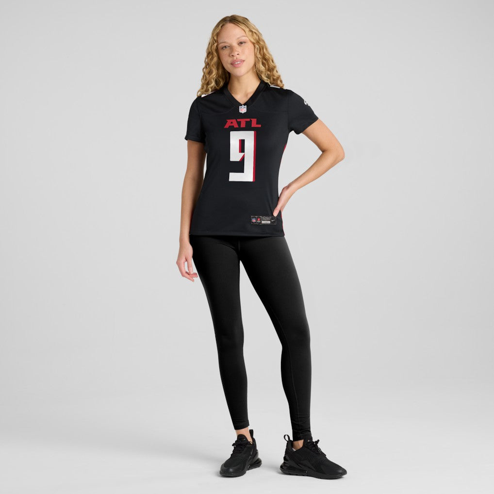 Michael Penix Jr. Atlanta Falcons Women's Game Jersey Black - Nike