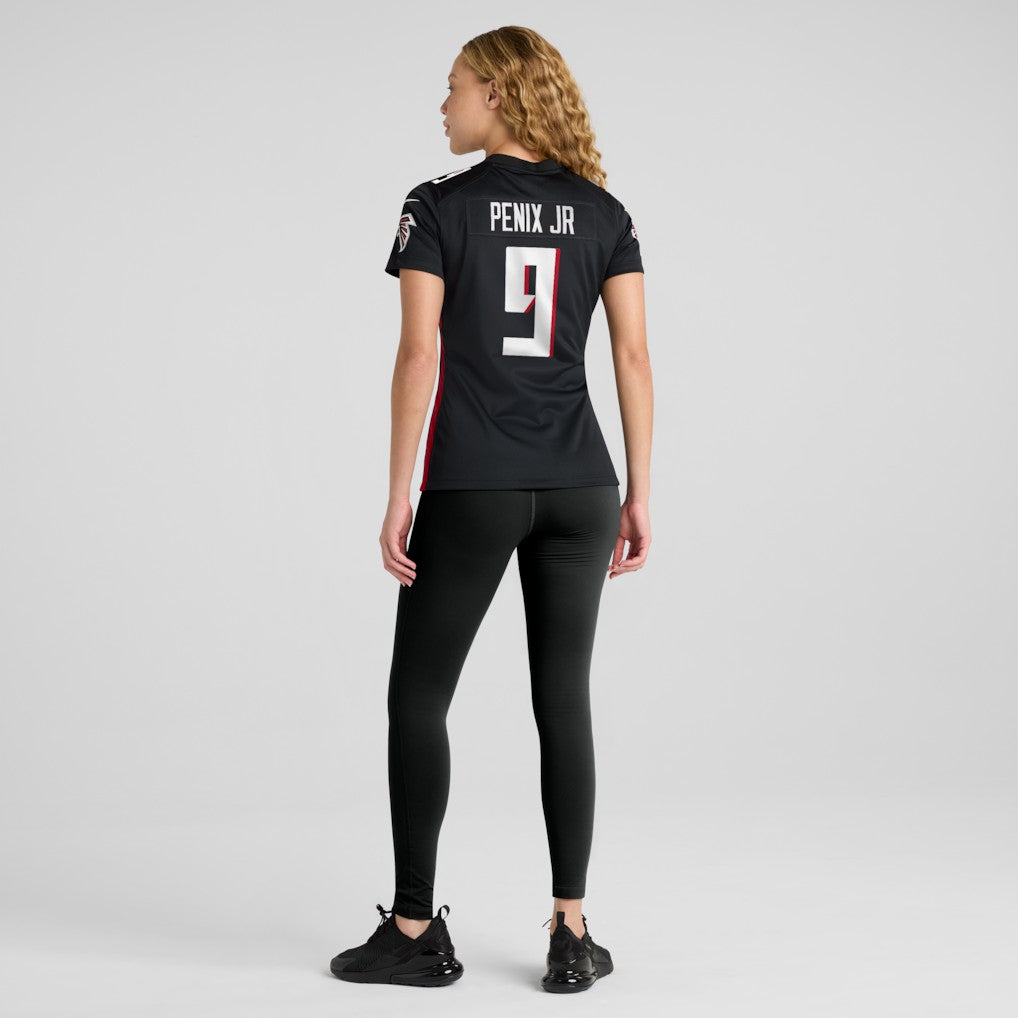 Michael Penix Jr. Atlanta Falcons Women's Game Jersey Black - Nike