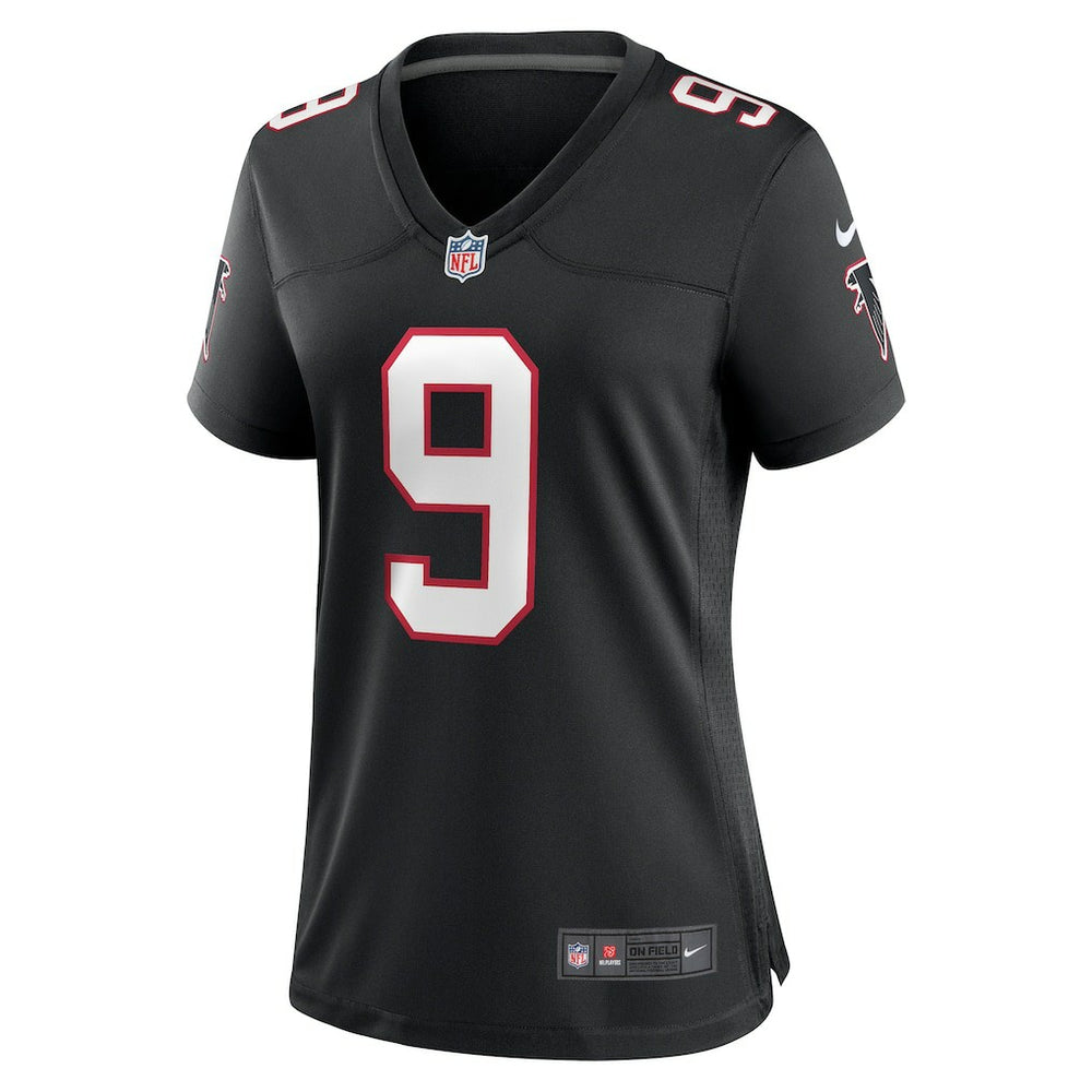 Michael Penix Jr. Atlanta Falcons Women's Alternate Game Jersey Black - Nike