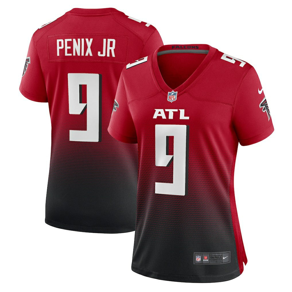 Michael Penix Jr. Atlanta Falcons Women's Alternate Game Jersey Red - Nike