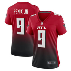 Michael Penix Jr. Atlanta Falcons Women's Alternate Game Jersey Red - Nike