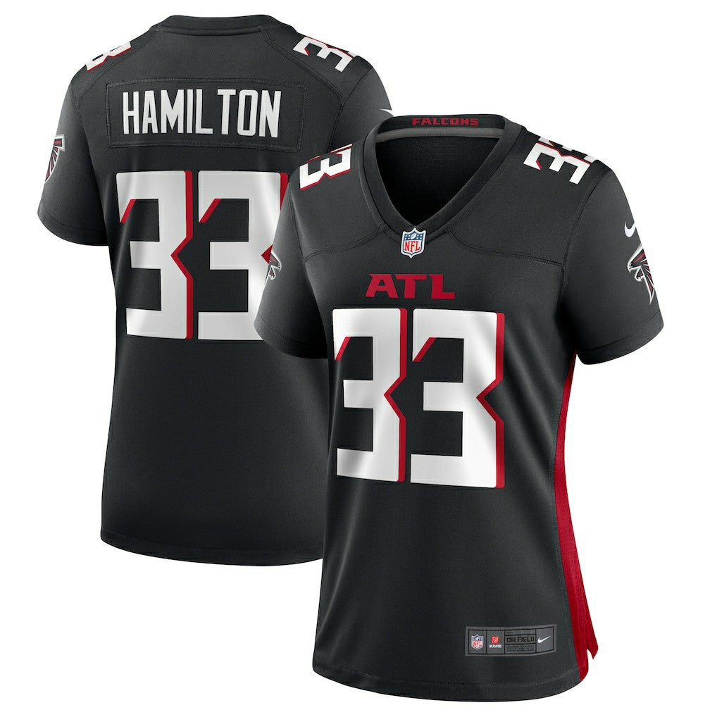 Antonio Hamilton Atlanta Falcons Women's Game Jersey Black - Nike