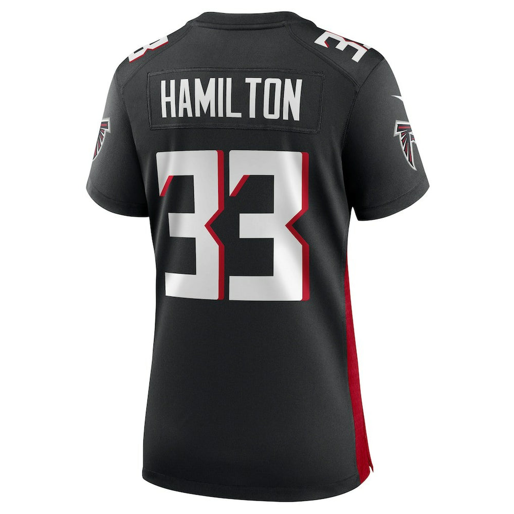 Antonio Hamilton Atlanta Falcons Women's Game Jersey Black - Nike