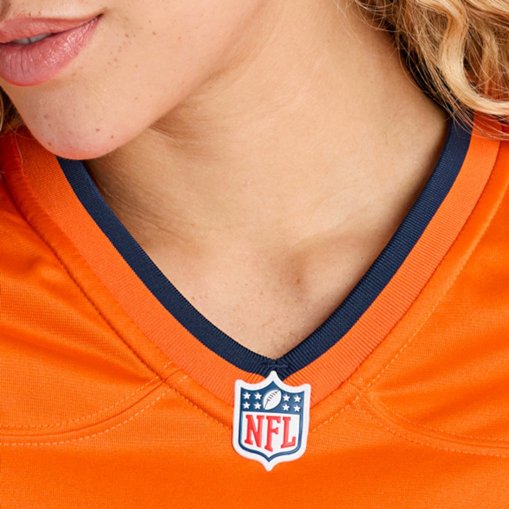 Bo Nix Denver Broncos Women's Game Jersey Orange - Nike