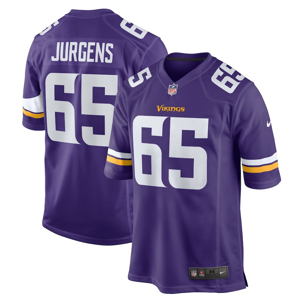 Michael Jurgens Minnesota Vikings Game Jersey Purple - Nike