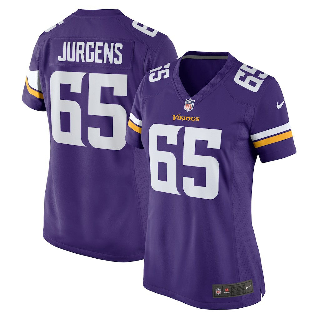 Michael Jurgens Minnesota Vikings Women's Game Jersey Purple - Nike