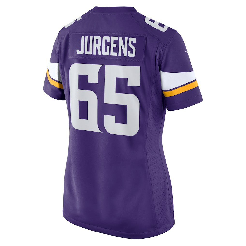 Michael Jurgens Minnesota Vikings Women's Game Jersey Purple - Nike