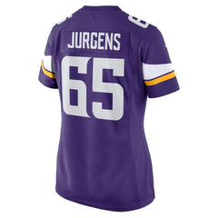 Michael Jurgens Minnesota Vikings Women's Game Jersey Purple - Nike