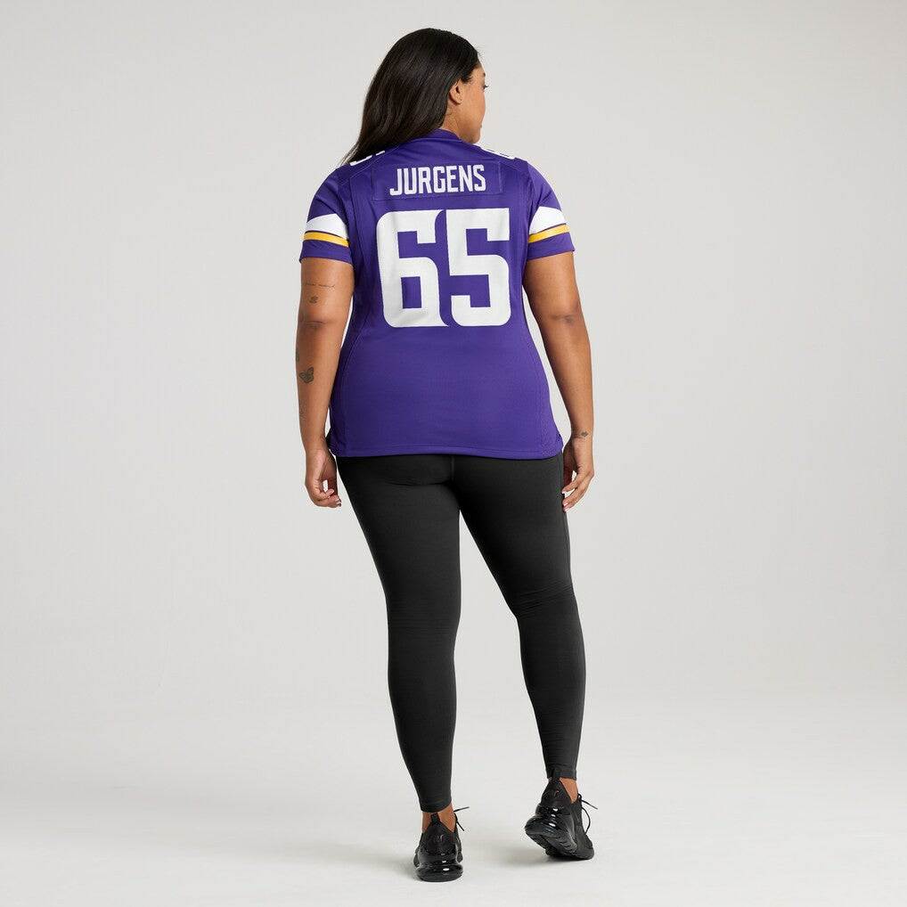 Michael Jurgens Minnesota Vikings Women's Game Jersey Purple - Nike