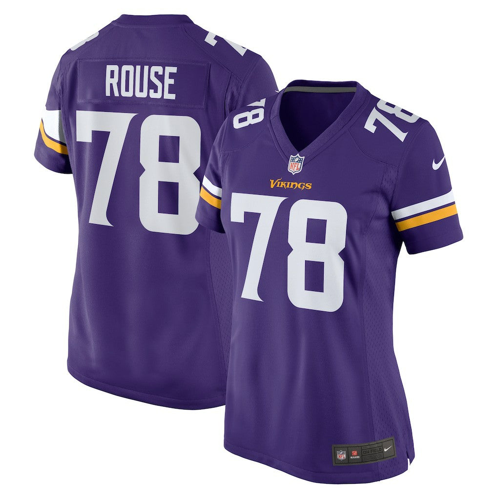 Walter Rouse Minnesota Vikings Women's Game Jersey - Purple | NFL Jerseys