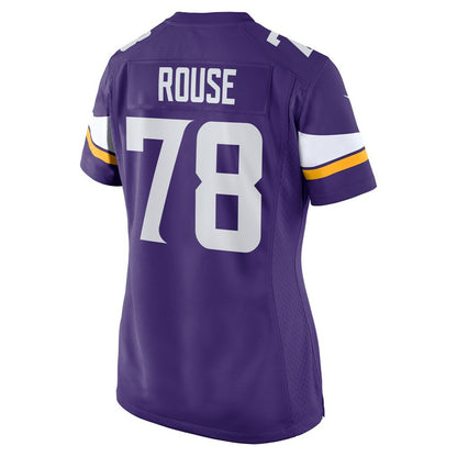 Walter Rouse Minnesota Vikings Women's Game Jersey - Purple | NFL Jerseys