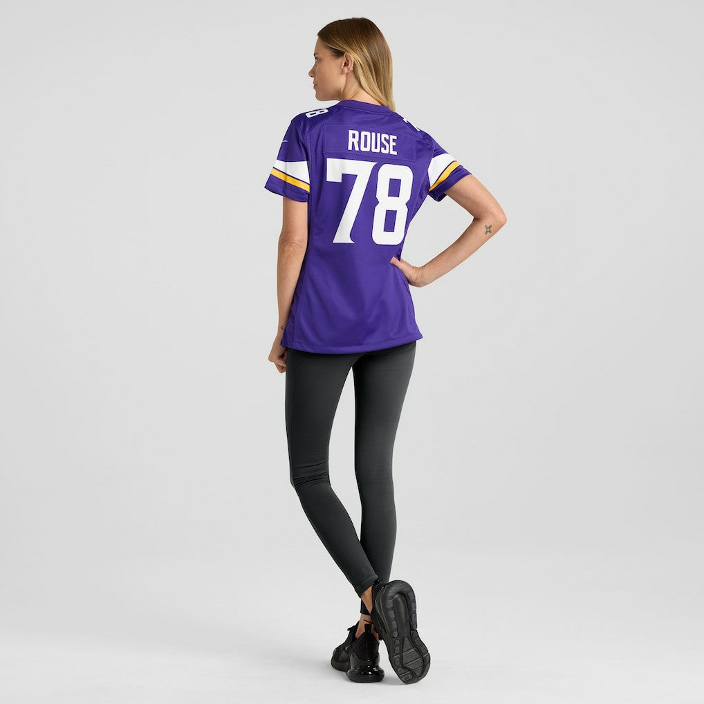 Walter Rouse Minnesota Vikings Women's Game Jersey - Purple | NFL Jerseys
