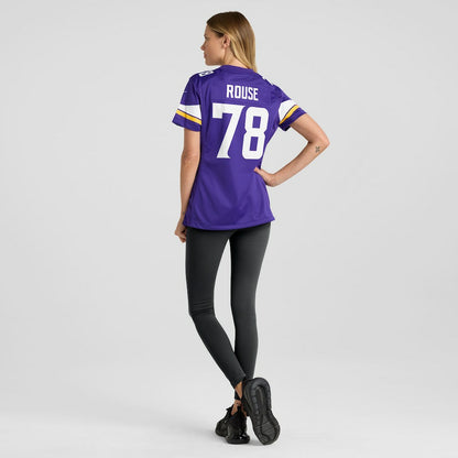 Walter Rouse Minnesota Vikings Women's Game Jersey - Purple | NFL Jerseys