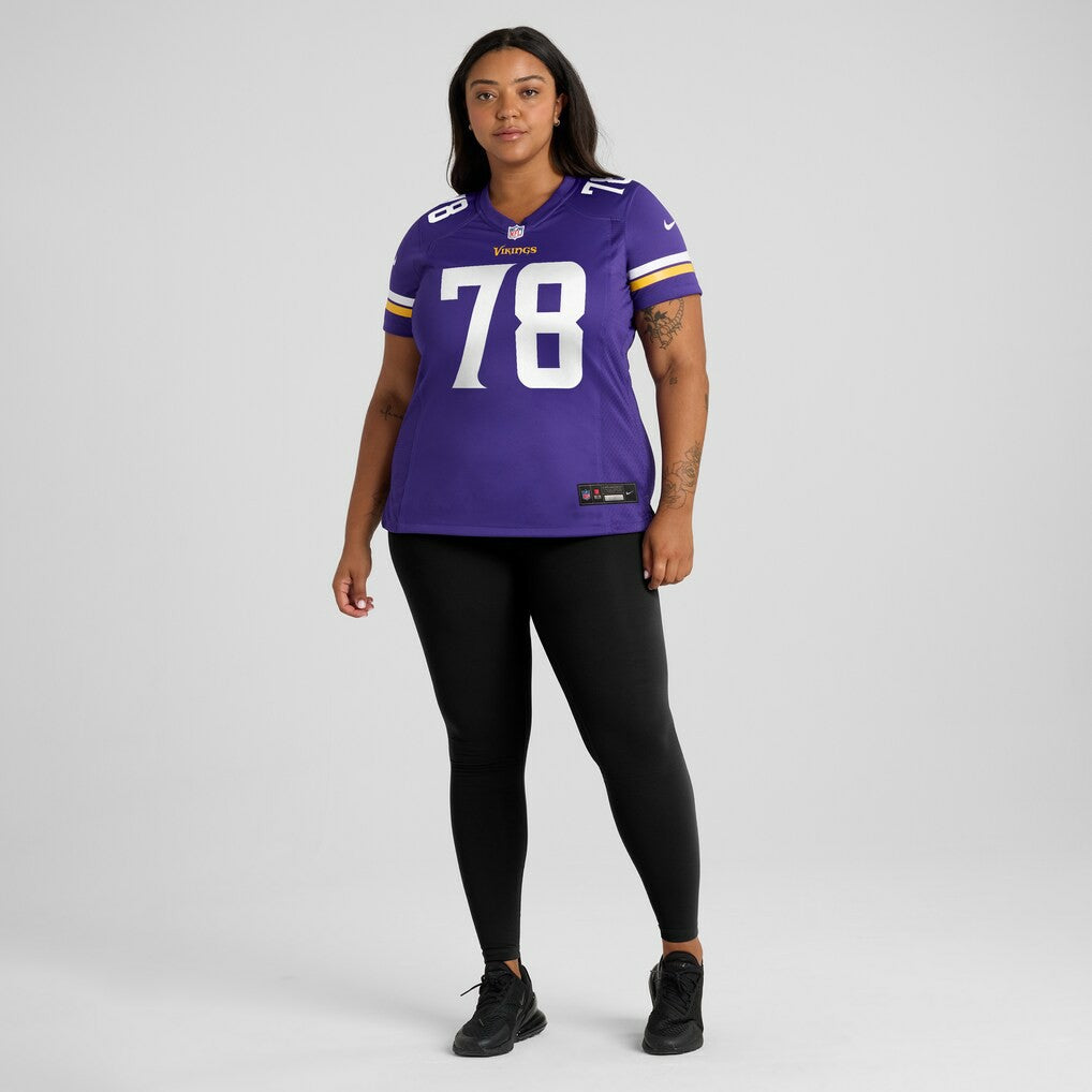 Walter Rouse Minnesota Vikings Women's Game Jersey - Purple | NFL Jerseys